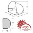 Σκίαστρο Παραλίας Easy Camp Beach Shelter Ocean