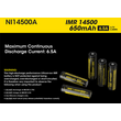 ΜΠΑΤΑΡΙΑ NITECORE IMR14500