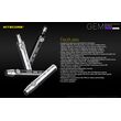 ΦΑΚΟΣ LED NITECORE GEMSTONE GEM10UV