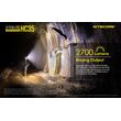 ΦΑΚΟΣ LED NITECORE HEADLAMP HC35, Rechargable 2700Lumens + 4000ma 21700 batt