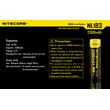 Μπαταρία Nitecore 18650 NL1823 2300mAh Μπαταρία Nitecore 18650 NL1823 2300mAh