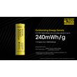 ΜΠΑΤΑΡΙΑ NITECORE 21700/ 5000mAh - NL2150i