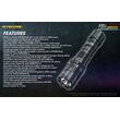 ΦΑΚΟΣ LED NITECORE PRECISE P20i, Tactical, Strobe Ready