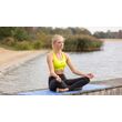 Tunturi Στρώμα Yoga μπλέ 170 cm x 62 cm x 0. 3 cm με τσάντα μεταφοράς