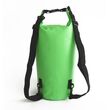 Αδιάβροχος σάκος με ιμάντες πλάτης 20L πράσινος