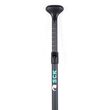 Κουπί SUP ρυθμιζόμενο 160-215cm Full Carbon με Bamboo λεπίδα – Silica SCK