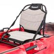 SCK Cargo 320 Μονοθέσιο Pedal Kayak ready με αλουμινίου κάθισμα και τιμονιέρα | Μαύρο-Κόκκινο