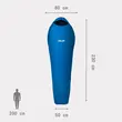 MILLET Baikal 750 Long, Καλοκαιρινός Yπνόσακος, MIC1134_N4333D /Blue