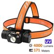 Φακός κεφαλής Acebeam H30 R+UV 6500K +Battery