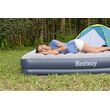 BESTWAY Airbed Queen Built-In DC Pump 2.03x1.52x36cm, Φουσκωτό Στρώμα Ύπνου Διπλό με Εσωτερική Τρόμπα, 6716T