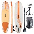 SCK φουσκωτή σανίδα SUP/Windsurf Mare Arioso 10'8" πακέτο Sepia