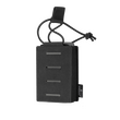 ΘΗΚΗ ΓΕΜΙΣΤΗΡΩΝ AMOMAX, Universal Fabric, Black, Διπλή ΘΗΚΗ ΓΕΜΙΣΤΗΡΩΝ AMOMAX, Universal Fabric, Black, Διπλή