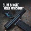 Molle Attachment SLIM Single , Black Molle Attachment SLIM Single , Black