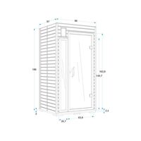Mountfield Mariana Σάουνα Υπερύθρων 1 Ατόμου