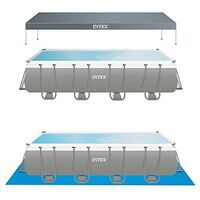 Πισίνα 549x274x132 cm Intex Ultra Frame™ Rectangular 28352 (26352)