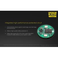 Μπαταρία NITECORE 18650 NL1826R 2600mAh