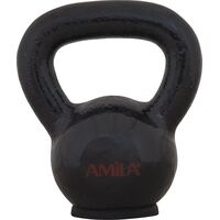 Kettlebell Εμαγιέ με Λαστιχένια Βάση 10kg Amila Κωδ. 44521