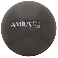 Μπάλα Pilates 25cm  Μαύρη Amila Κωδικός 95817