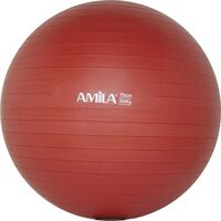 Μπάλα Γυμναστικής Gymball 75cm AMILA Γκρι Κωδ. 95866