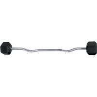 Μπάρα σχήματος "W" με fix βάρος, 15kg