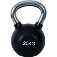 Kettlebell Rubber Cover Cr Handle 20Kg