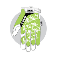 ΓΑΝΤΙΑ MECHANIX, The Original, CR5 Hi-Viz Yellow, Size-MD