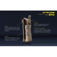 ΘΗΚΗ ΦΑΚΟΥ NITECORE NCP40 B