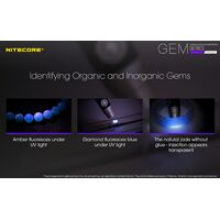 ΦΑΚΟΣ LED NITECORE GEMSTONE GEM10UV