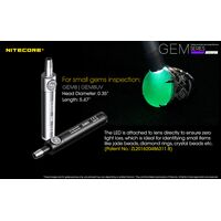 ΦΑΚΟΣ LED NITECORE GEMSTONE GEM10UV