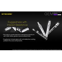 ΦΑΚΟΣ LED NITECORE GEMSTONE GEM10UV