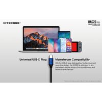 ΚΑΛΩΔΙΟ USB-C to USB-A 2.0, 3A,  NITECORE, UAC20