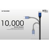 ΚΑΛΩΔΙΟ USB-C to USB-A 2.0, 3A,  NITECORE, UAC20