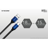 ΚΑΛΩΔΙΟ USB-C to USB-A 2.0, 3A,  NITECORE, UAC20
