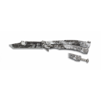 ΣΟΥΓΙΑΣ ALBAINOX, Black Python Balisong, blade 10.5cm