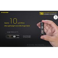 ΦΑΚΟΣ LED NITECORE TIKI, 300 lumens