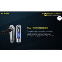 ΦΑΚΟΣ LED NITECORE TIKI, 300 lumens