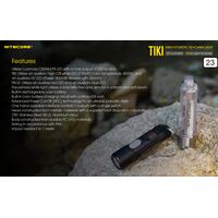 ΦΑΚΟΣ LED NITECORE TIKI LE, Black, 300 lumens