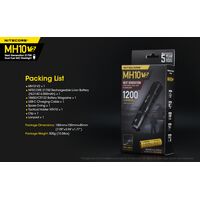 ΦΑΚΟΣ LED NITECORE MULTI TASK HYBRID MH10V2
