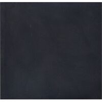 Λαστιχένιο πάτωμα, πλακάκι, λείο, 100x50cm, πάχους 20mm, μαύρο