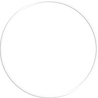 Χούλα-Χουπ 70cm - Φ19mm - 280gr, Λευκό