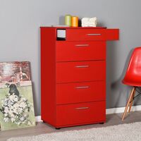 ΣΥΡΤΑΡΙΕΡΑ ΜΕ 5 ΣΥΡΤΑΡΙΑ ΚΟΚΚΙΝΗ (SIDE)