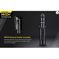 Φακός Led Nitecore Multi Task Hybrid MH12V2