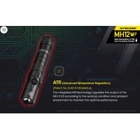 Φακός Led Nitecore Multi Task Hybrid MH12V2