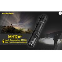 Φακός Led Nitecore Multi Task Hybrid MH12V2