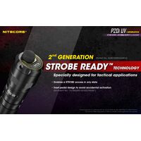 ΦΑΚΟΣ LED NITECORE PRECISE P20I UV, Tactical, Strobe Ready