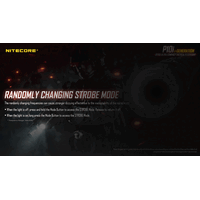 ΦΑΚΟΣ LED NITECORE PRECISE P10i, Tactical, Strobe Ready