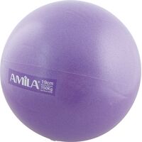 Μπάλα Γυμναστικής AMILA Pilates Ball 19cm Μωβ Bulk