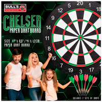 ΣΤΟΧΟΣ DART BULL'S Chelsea Paper Dartboard