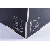 3 σε 1 Πλειομετρικό Κουτί Ξύλινο (Plyo Box) (Anti-Slip)