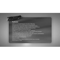 ΦΑΚΟΣ LED NITECORE EDC33, 4000Lumens, UHi LED